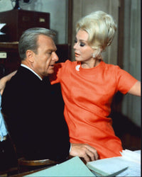 Eddie Albert and Eva Gabor in Green Acres Photo Print