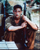 Adrien Brody sitting with gun in The Thin Red Line photo print.