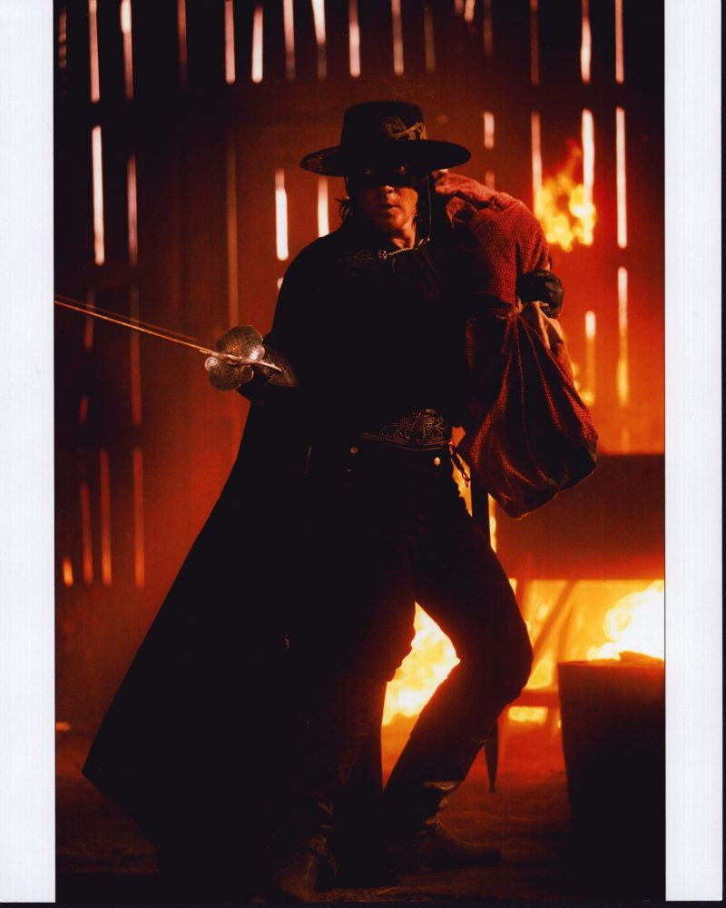 Antonio Banderas as Zorro - Dramatic Photo Print