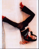 Sarah Silverman pulling her shirt down photo print, capturing a playful moment.