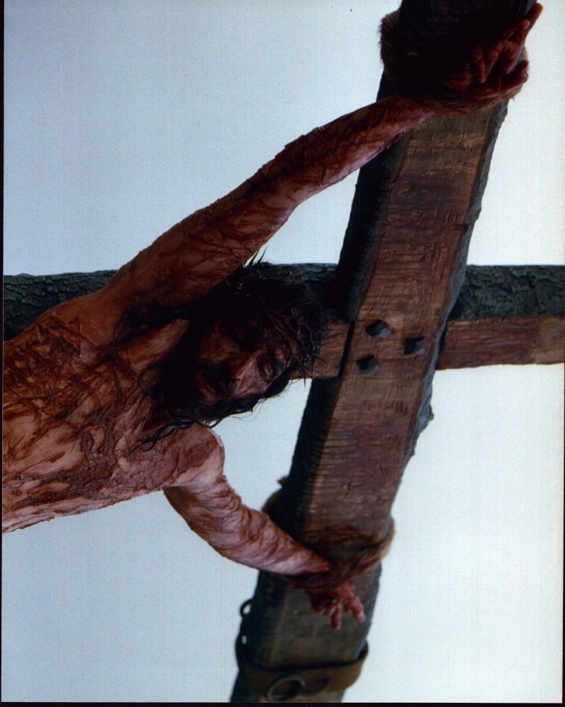Jim Caviezel as Jesus on the Cross photo print from The Passion of the Christ.
