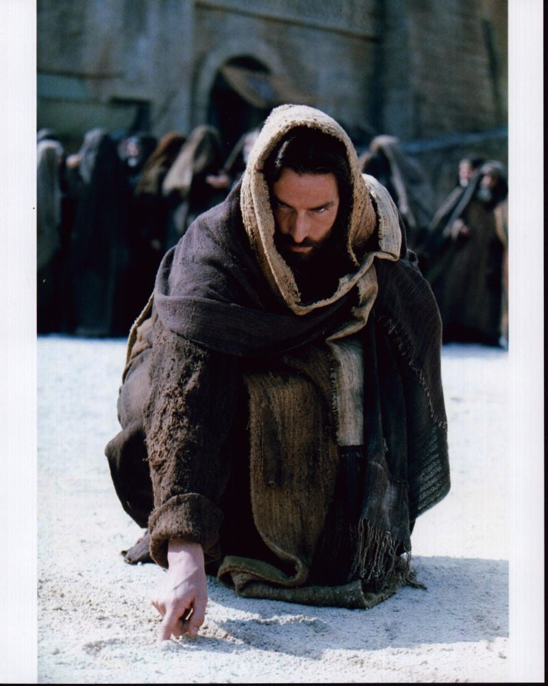 Jim Caviezel Touching The Ground in The Passion of the Christ Photo Print