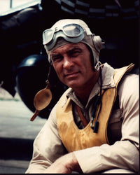 Robert Conrad in Uniform for Black Sheep Squadron Photo Print