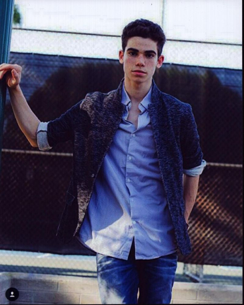 Cameron Boyce Leaning on Fence Photo Print – Perfect for Home or Office