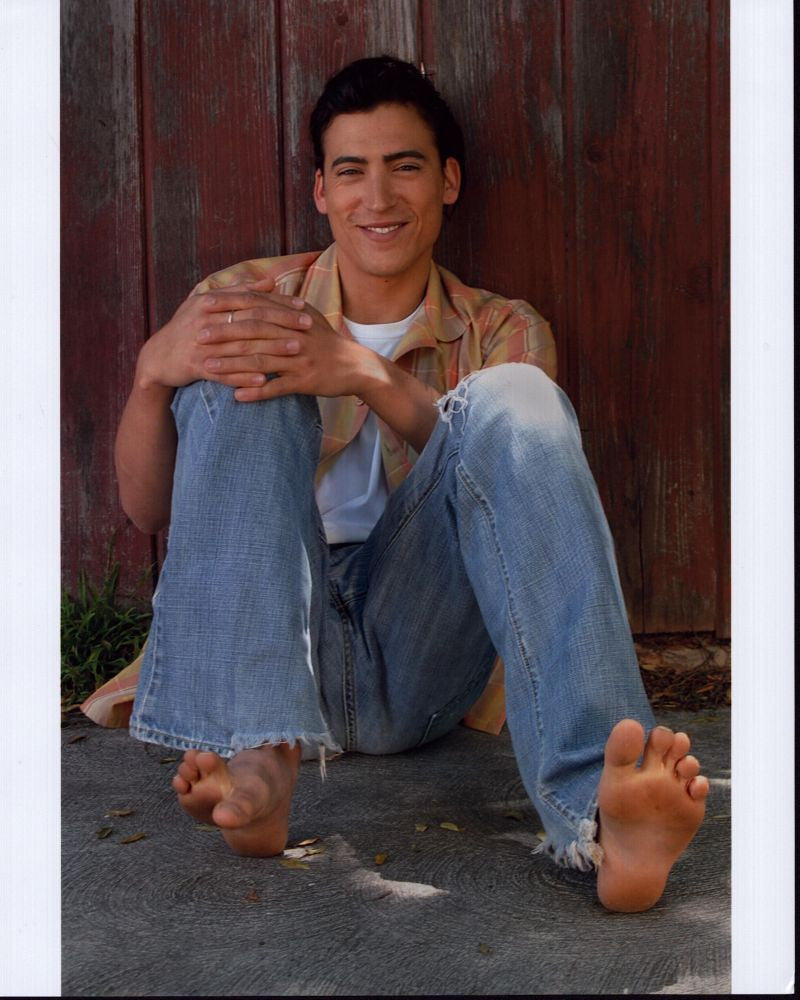 Andrew Keegan Barefoot Photo Print in Jeans - Multiple Sizes Available