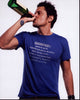 Johnny Knoxville Drinking In Blue Shirt Photo Print