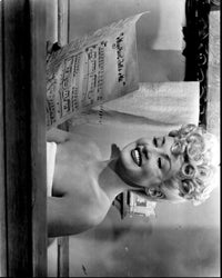 Black and white photo print of Betty Grable in a bathtub from Sweet Rosie O'Grady.