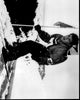 Frankie Avalon skiing black and white photo print