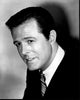 Black and white photo print of Robert Culp in suit and tie