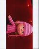 Edith pointing photo print from Despicable Me featuring Dana Gaier.