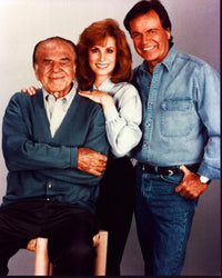 Hart to Hart photo print featuring Lionel Stander, Stefanie Powers, and Robert Wagner.