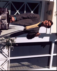 Jim Carrey smiling in The Truman Show photo print.