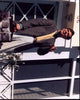 Jim Carrey smiling in The Truman Show photo print.