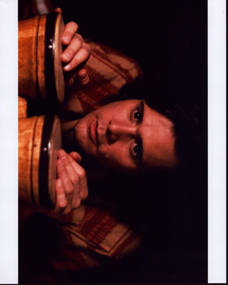 Jim Carrey Playing Drums in Man on the Moon Photo Print