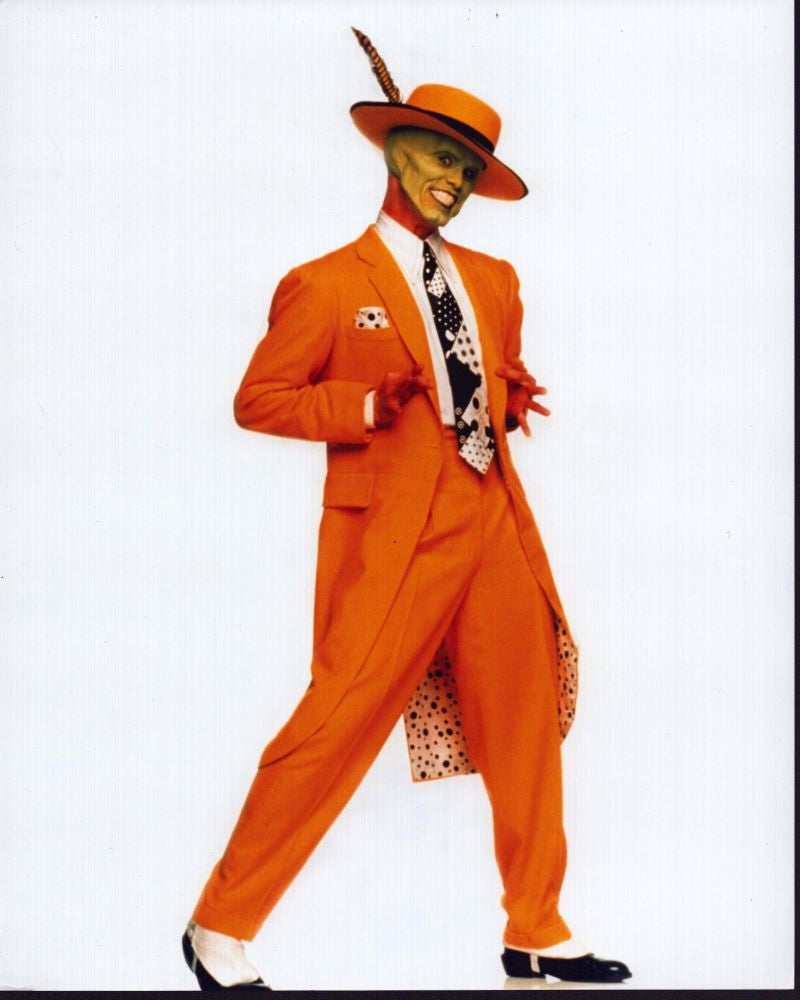 Jim Carrey as The Mask - Orange Suit Photo Print