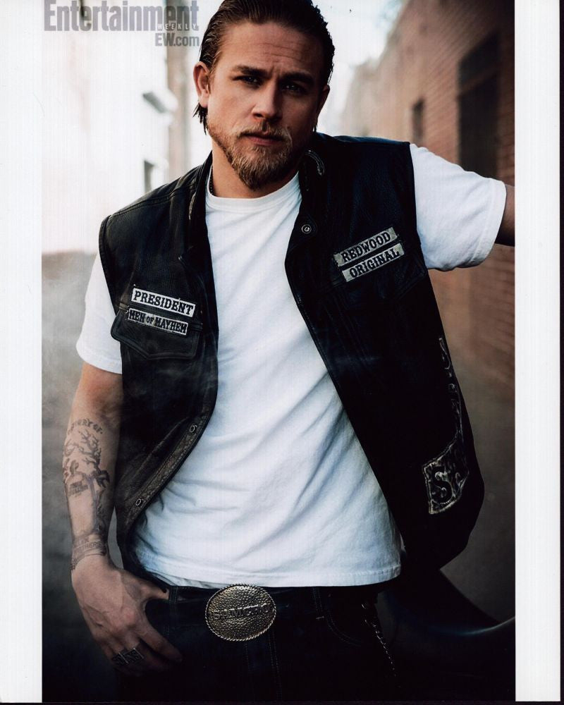 Charlie Hunnam Sons of Anarchy Photo Print – Vest Pose
