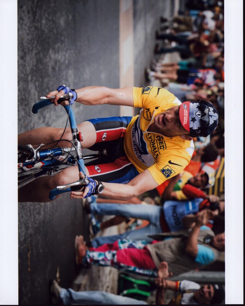 Ben Foster in The Program Photo Print showcasing a dynamic sports moment.