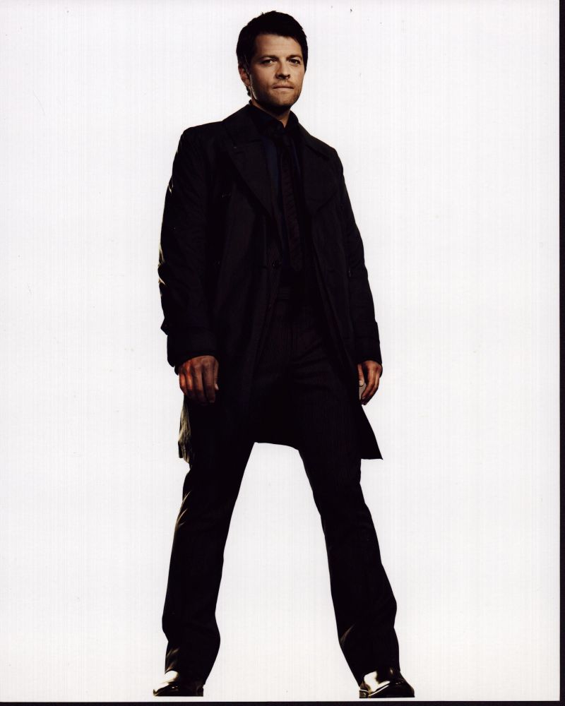 Misha Collins Photo Print in Black Jacket - 8x10