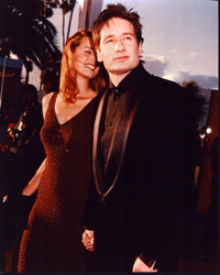David Duchovny and Date at Awards Show Photo Print