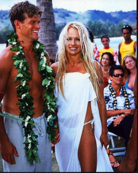 Jason New and Pamela Anderson Baywatch Hawaiian Wedding Photo Print