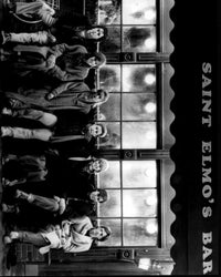 St. Elmo's Fire Cast Black and White Photo Print