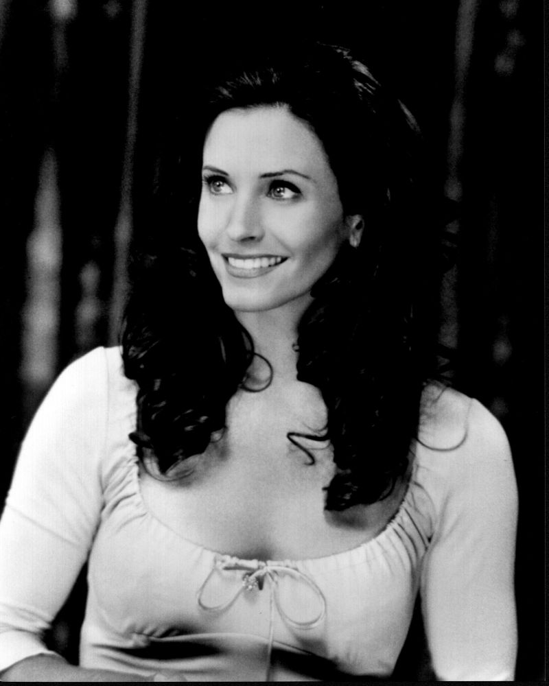 Courteney Cox black and white photo print from 3000 Miles to Graceland