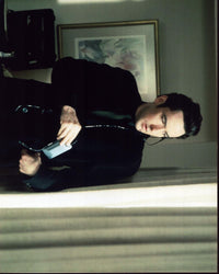 John Cusack wearing headset in Grosse Pointe Blank photo print