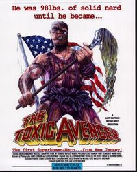 The Toxic Avenger Promo Poster Photo Print - Available in Multiple Sizes