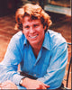 Ryan O'Neal Sitting in Blue Top Photo Print.