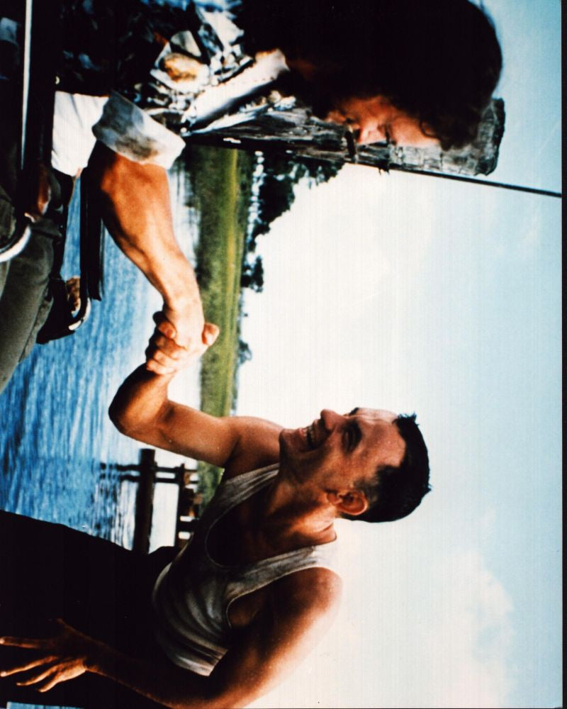 Gary Sinise and Tom Hanks Shaking Hands in Forrest Gump Photo Print