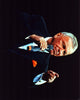 Frank Sinatra pointing with microphone photo print