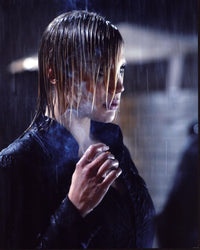 Katee Sackhoff standing in the rain - Bionic Woman photo print