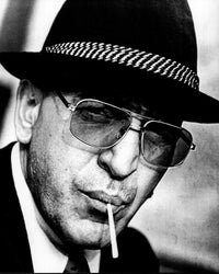 Telly Savalas Close-Up in Hat and Sunglasses - Kojak Photo Print