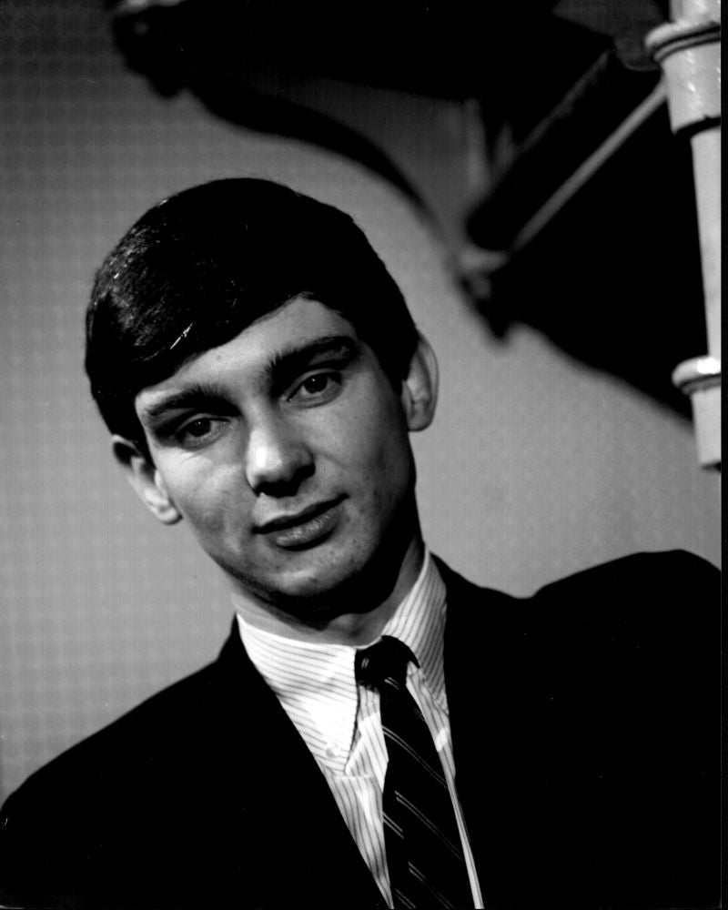 Gene Pitney Black and White Photo Print in Suit and Tie