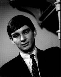 Gene Pitney Black and White Photo Print in Suit and Tie