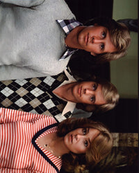 Parker Stevenson, Shaun Cassidy, and Lisa Eilbacher in The Hardy Boys/Nancy Drew Mysteries photo print.