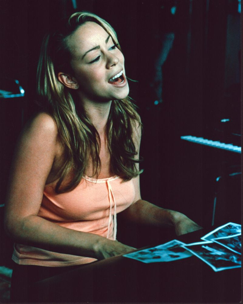 Mariah Carey Singing at Piano Photo Print - Memorable Music Moment