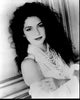 Gloria Estefan Black and White Headshot Photo Print