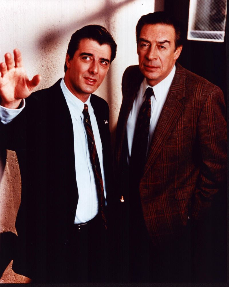 Chris Noth and Jerry Orbach Law & Order Photo Print