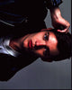 Dominic Sherwood photo print in leather jacket with hand up
