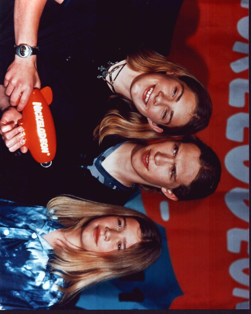 Hanson Brothers Holding Nickelodeon Award Photo Print