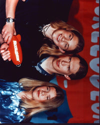 Hanson Brothers Holding Nickelodeon Award Photo Print