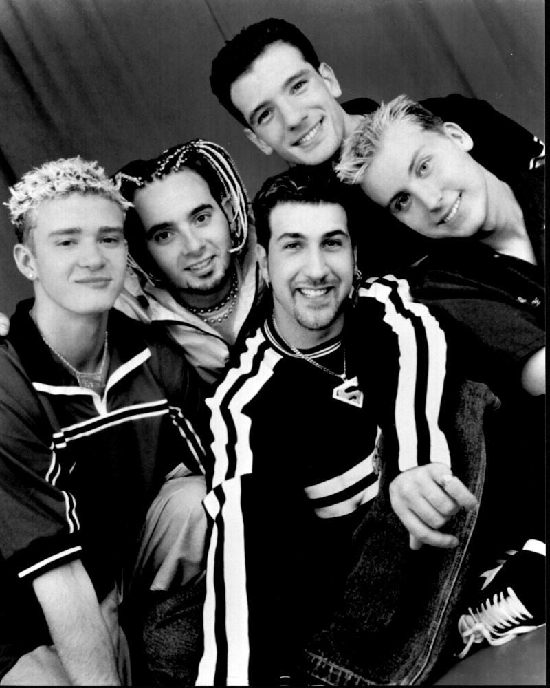 Nsync Group Black and White Photo Print - Classic Music Memorabilia
