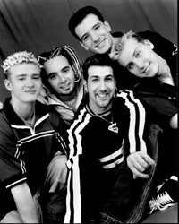 Nsync Group Black and White Photo Print - Classic Music Memorabilia