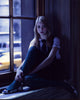 Taylor Momsen Sitting on Windowsill Photo Print