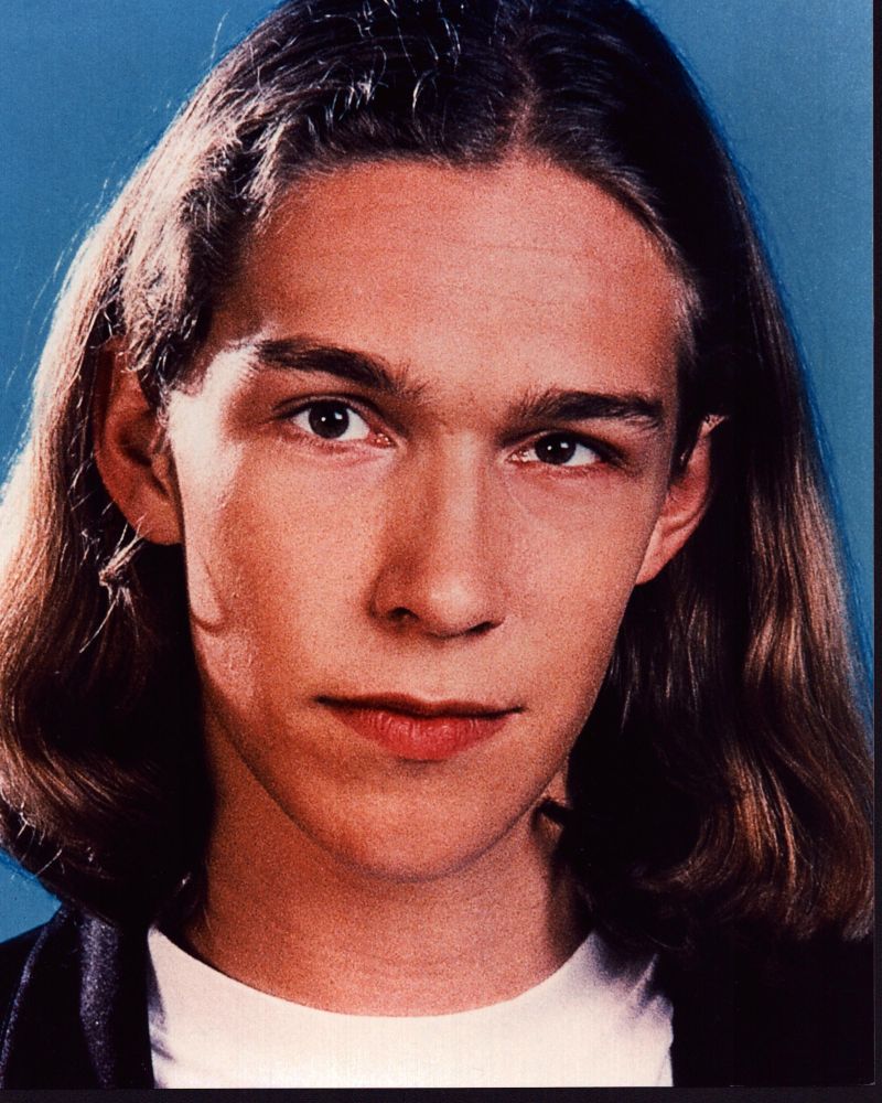Close Up Photo Print of Isaac Hanson with Blue Background