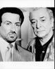 Sylvester Stallone and Michael Caine in Get Carter black and white photo print