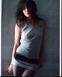 Michelle Monaghan in Gray Sleeveless Top Photo Print