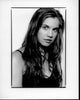 Black and white photo print of Anna Chlumsky, elegant portrait for home decor.