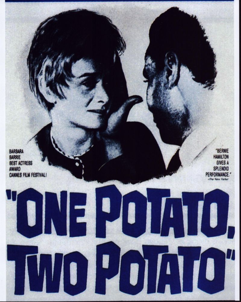 One Potato, Two Potato Promo Poster Print featuring classic movie imagery.
